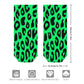 Green Cheetah Socks