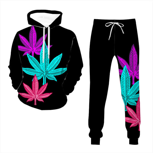 Colorful Leaf Sweatsuit (Adult)