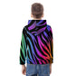Zebra Wave Teens full-print Hoodie