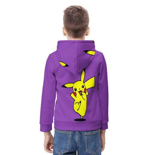 Pikachu Inspired Teens full-print Hoodie