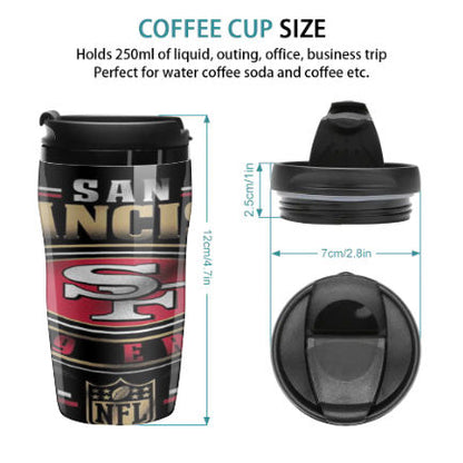 49ers Fan Inspired Travel Coffee Cup