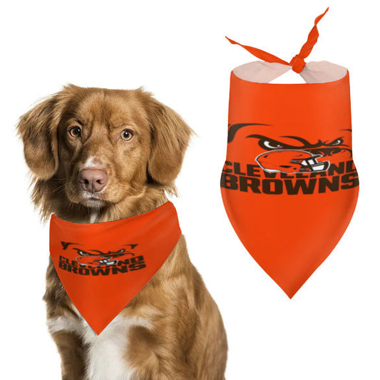 Browns Inspired Pet Scarf