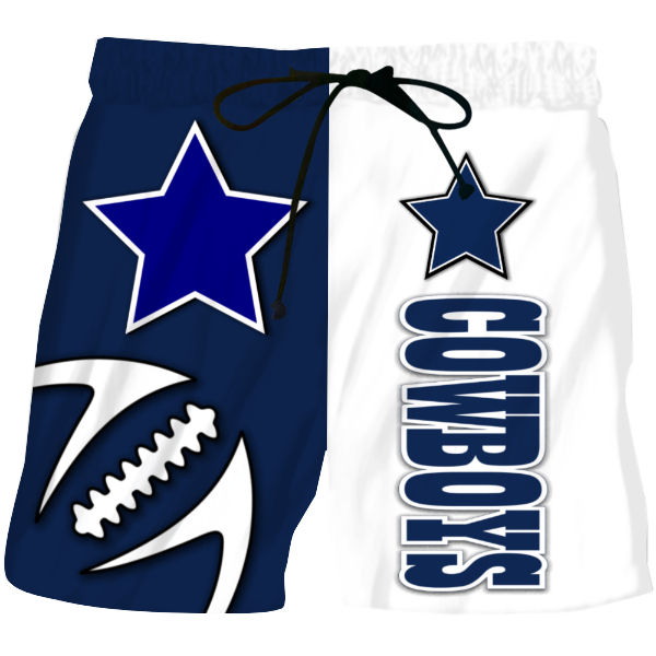 Cowboys Inspired (Half and Half) Shorts