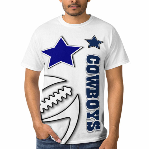 Cowboys Inspired Short-sleeve Shirt
