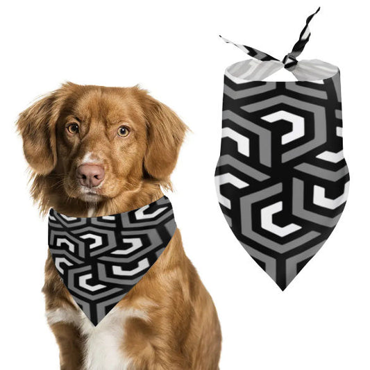 Amazing Grey Pet Scarf