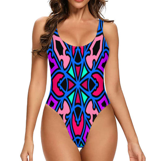 Cotton Candy One-piece Swimwear