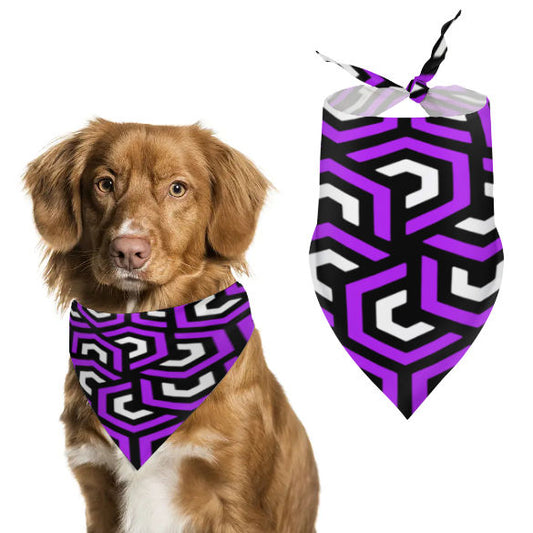 Amazing Lilac Pet Scarf