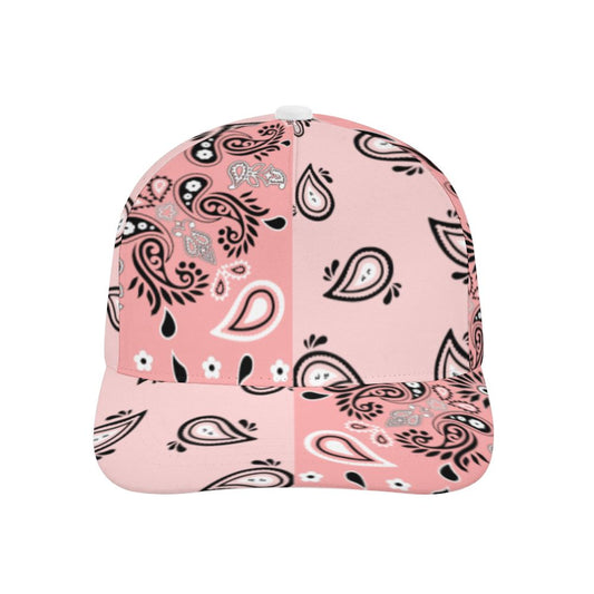 Light Pink Bandana Pattern Cap