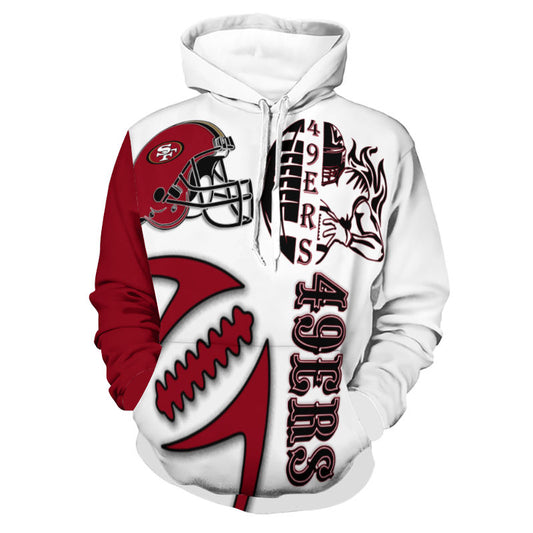 49ers Inspired Hoodie