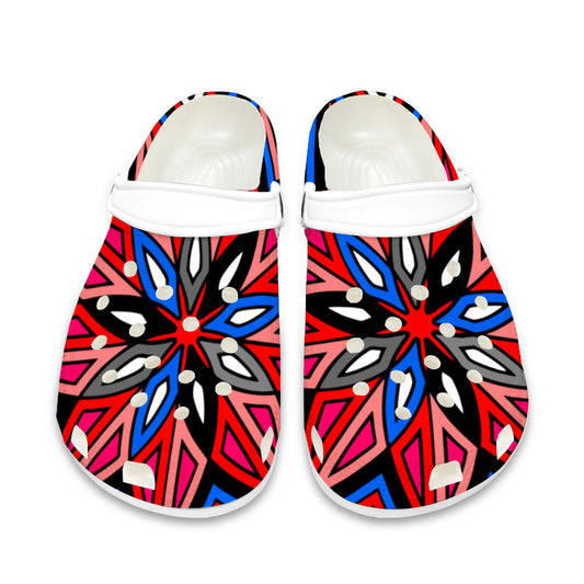 Red Spider Crocs Shoes