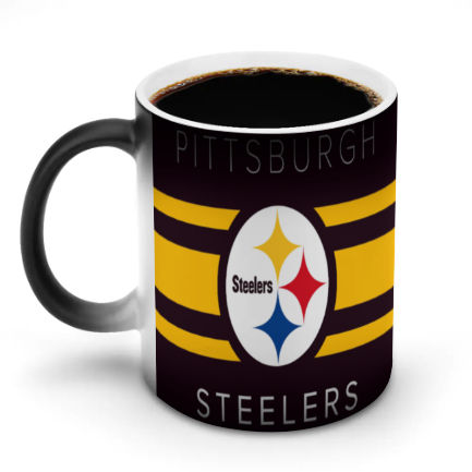 Steelers Inspired Color Changing Mug