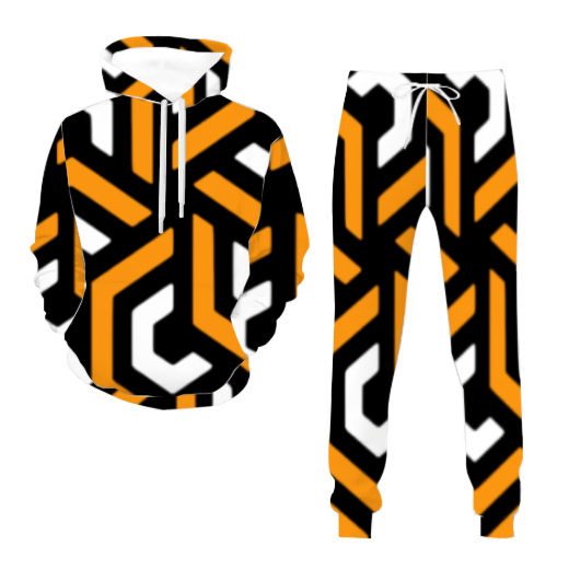 Amazing Orange Jogging Suit