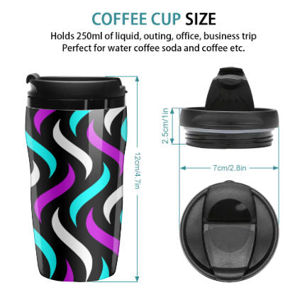 Vibrant Splash 2 Travel Coffee Cup