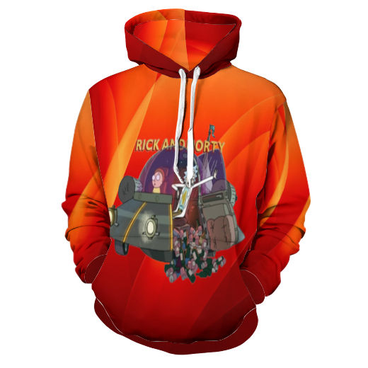 Rick and Morty Inspired 'Ridin' Hoodie