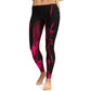 Strawberry Flame Yoga Pants