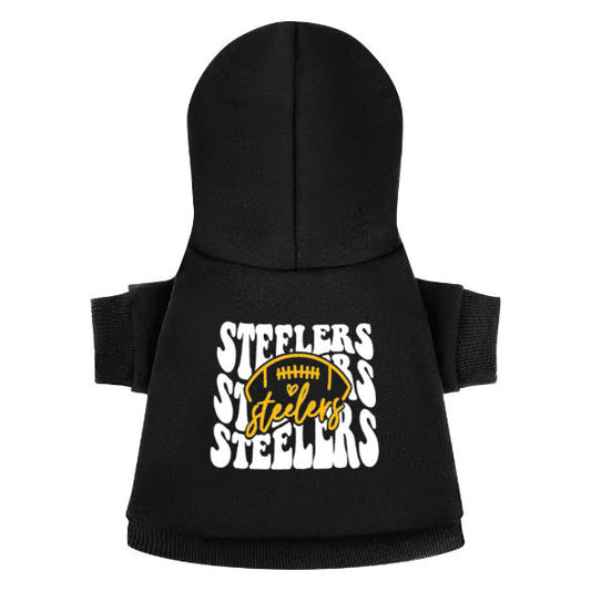 Steelers Inspired Layered Pet Suit with Hat