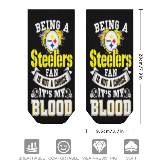 Steelers Fan Inspired Socks