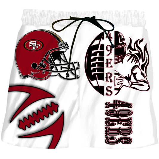49ers Inspired Shorts