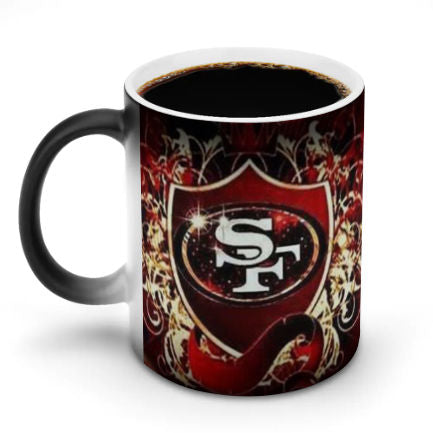 49ers Inspired Color Changing Mug