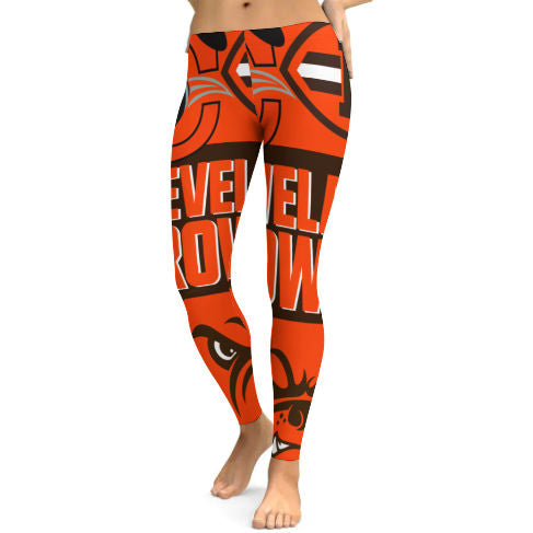 Browns Inspired Yoga Pants