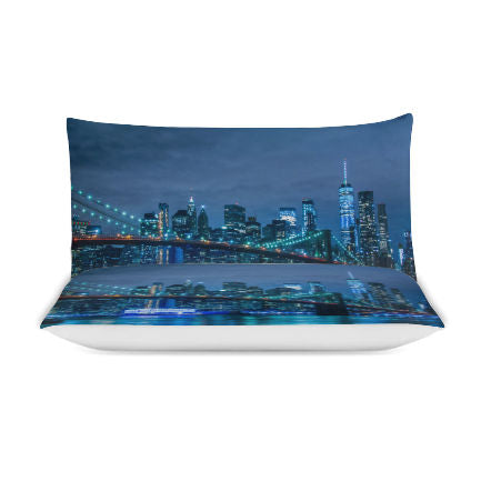 City of New York 3-Piece Bedding Set (1 Duvet Cover + 2 Pillowcase)
