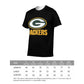 Packers All Day Inspired Short Sleeve Jersey T-Shirt