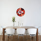 Chiefs Inspired Round Wall Clock