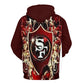 49ers Inspired Hoodie