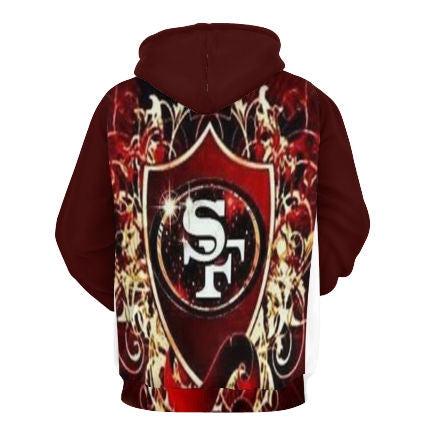 49ers Inspired Hoodie