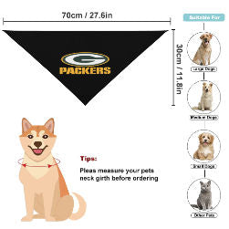 Packers Inspired Pet Scarf