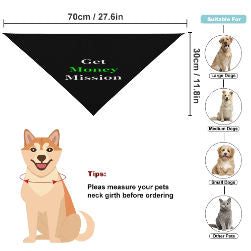 Get Money Mission Pet Scarf