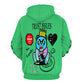 Trust Issues Green Hoodie