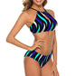 Vibrant Splash Bikini Swimwear