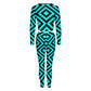 Hypnotize V-neck Sweatshirt Suit