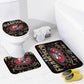 49ers Fan Inspired Bathroom Floor 3-Piece Rug Set