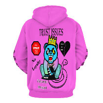 Trust Issues Lilac Hoodie
