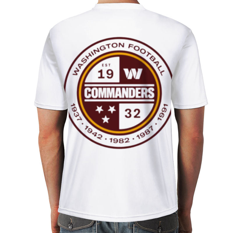 Commanders Inspired Short-sleeve T-Shirt
