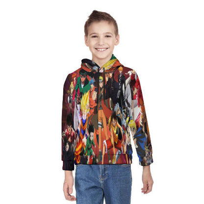 Anime Inspired Teens full-print Hoodie