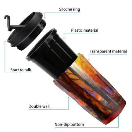 Walk of Love Travel Coffee Cup