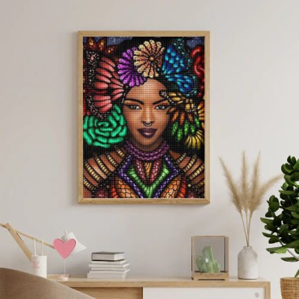 Elegance of Eden Square Diamond Painting Canvas