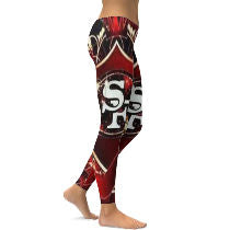 49ers Inspired Yoga Pants