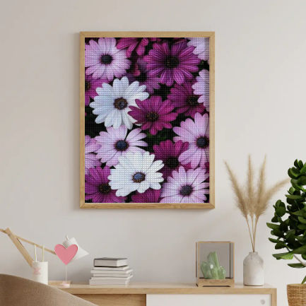 Purple Passion Square Diamond Painting Canvas