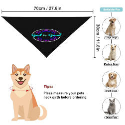 God is Good Pet Scarf