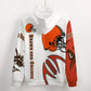 Browns Inspired Zippered Hoodie
