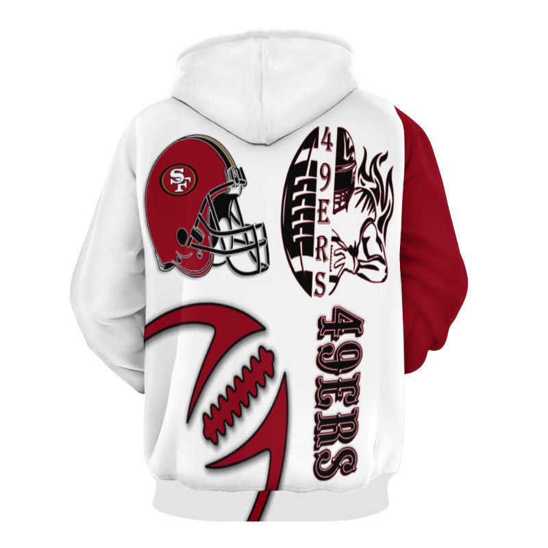 49ers Inspired Hoodie