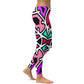 Pink and Purple Swizzle Yoga Pants