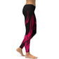 Strawberry Flame Yoga Pants