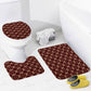 Brighter Days Bathroom Floor 3-Piece Rug Set
