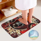 49ers Inspired Bathroom Floor 3-Piece Rug Set