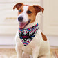 Pink Spider Pet Scarf
